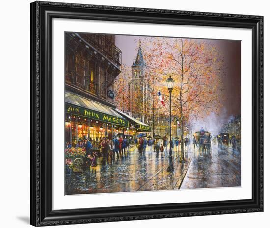 Paris, Saint-Germain-des-Pres-Guy Dessapt-Framed Giclee Print