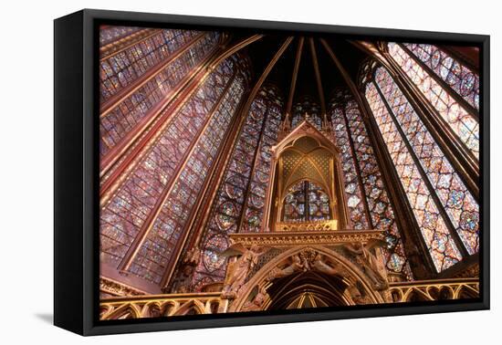 Paris, Sainte Chapelle - Paris, France-Uwe Dettmar-Framed Premier Image Canvas