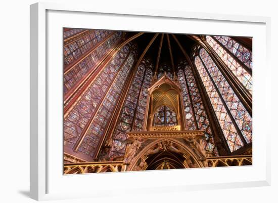 Paris, Sainte Chapelle - Paris, France-Uwe Dettmar-Framed Photographic Print