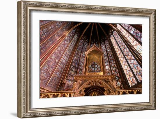 Paris, Sainte Chapelle - Paris, France-Uwe Dettmar-Framed Photographic Print