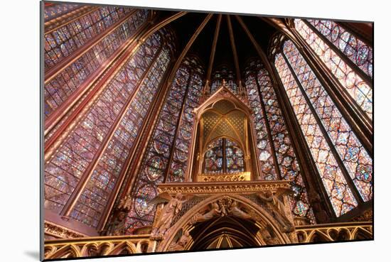 Paris, Sainte Chapelle - Paris, France-Uwe Dettmar-Mounted Photographic Print