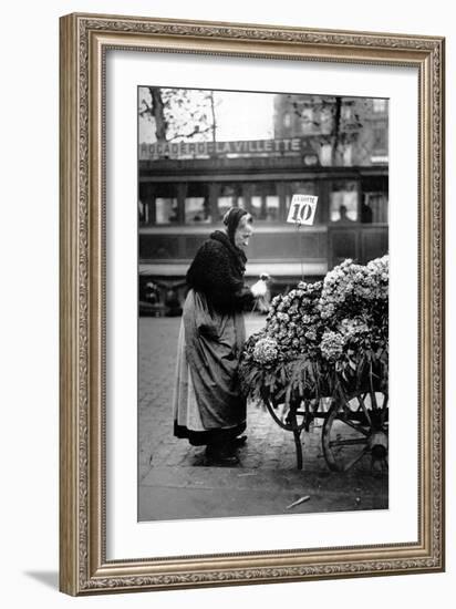 Paris, Saleswoman of Violets-Brothers Seeberger-Framed Photographic Print