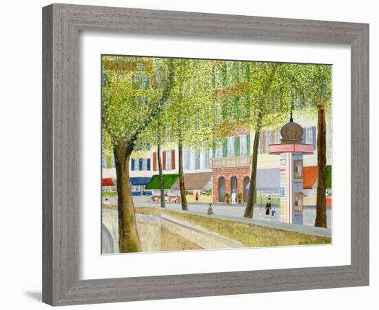 Paris Scene-Mark Baring-Framed Giclee Print