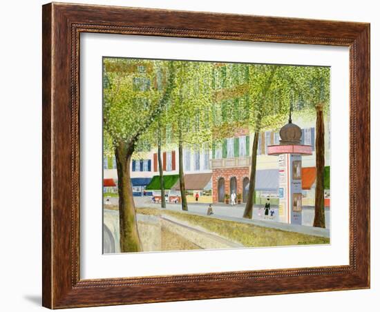 Paris Scene-Mark Baring-Framed Giclee Print