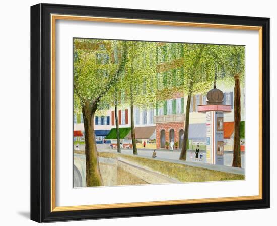 Paris Scene-Mark Baring-Framed Giclee Print