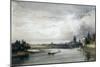Paris Seen from Afar, C1835-1900-William Callow-Mounted Giclee Print