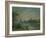 Paris: Seine River and Louvre Palace, 1903-Camille Pissarro-Framed Giclee Print