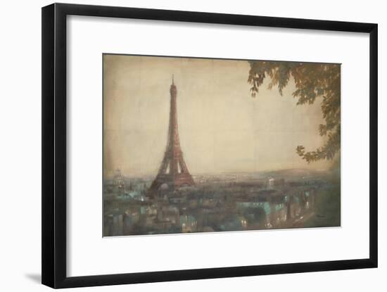 Paris Silhouette-Paulo Romero-Framed Art Print