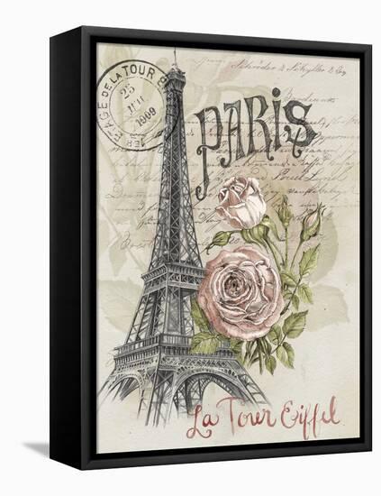 Paris Sketchbook I-Jennifer Paxton Parker-Framed Stretched Canvas