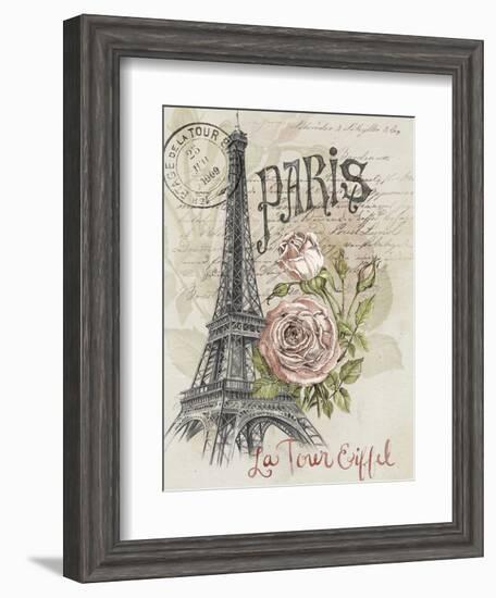 Paris Sketchbook I-Jennifer Paxton Parker-Framed Art Print