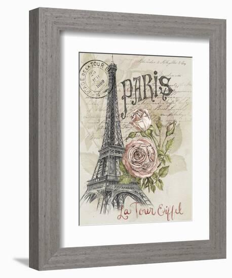 Paris Sketchbook I-Jennifer Paxton Parker-Framed Art Print