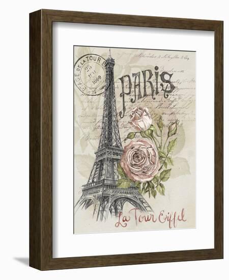 Paris Sketchbook I-Jennifer Paxton Parker-Framed Art Print