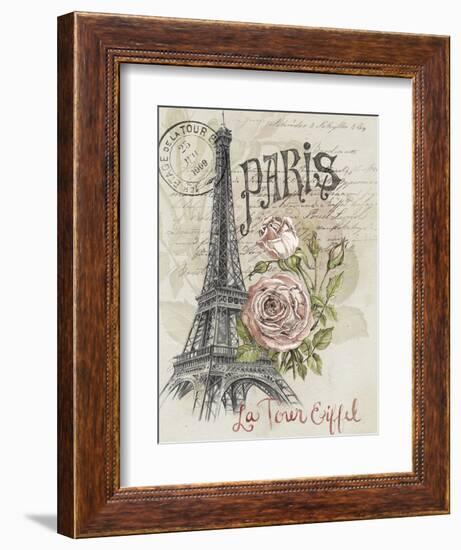 Paris Sketchbook I-Jennifer Paxton Parker-Framed Art Print