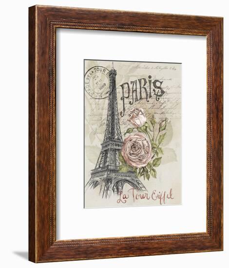 Paris Sketchbook I-Jennifer Paxton Parker-Framed Art Print