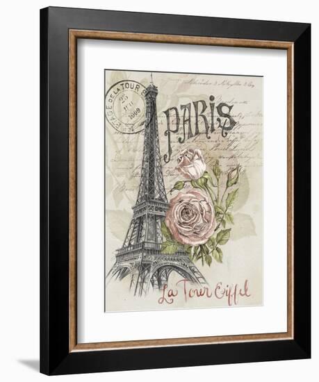 Paris Sketchbook I-Jennifer Paxton Parker-Framed Art Print