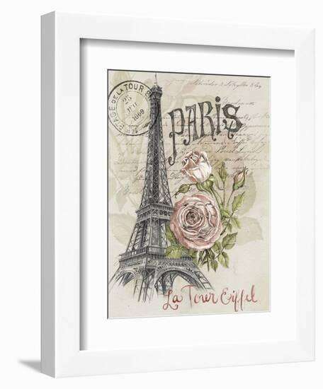 Paris Sketchbook I-Jennifer Paxton Parker-Framed Art Print