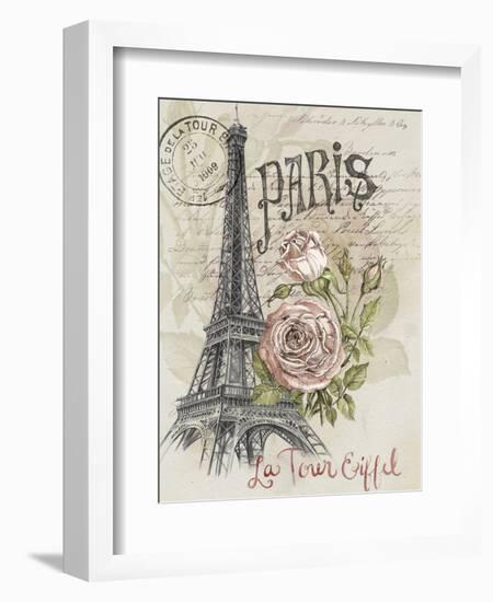 Paris Sketchbook I-Jennifer Paxton Parker-Framed Art Print