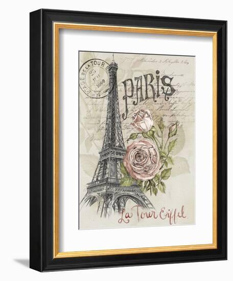 Paris Sketchbook I-Jennifer Paxton Parker-Framed Art Print