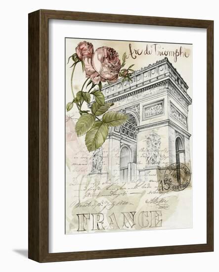 Paris Sketchbook II-Jennifer Paxton Parker-Framed Art Print