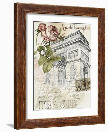 Paris Sketchbook II-Jennifer Paxton Parker-Framed Art Print