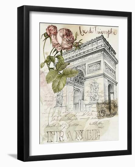 Paris Sketchbook II-Jennifer Paxton Parker-Framed Art Print