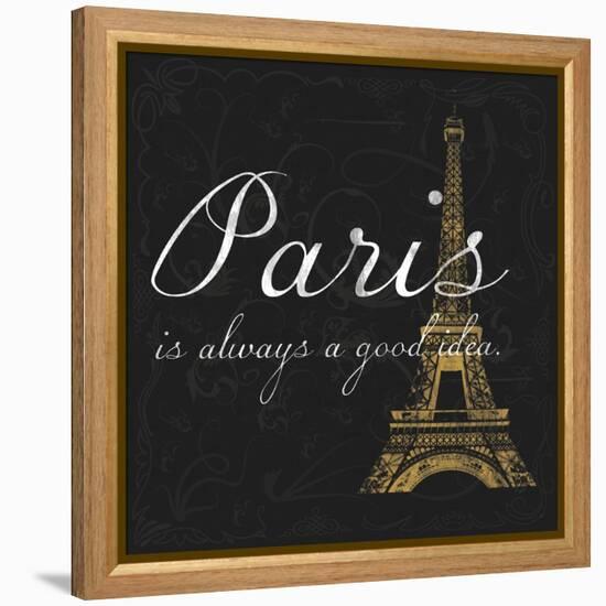 Paris Square GB-Lauren Gibbons-Framed Stretched Canvas