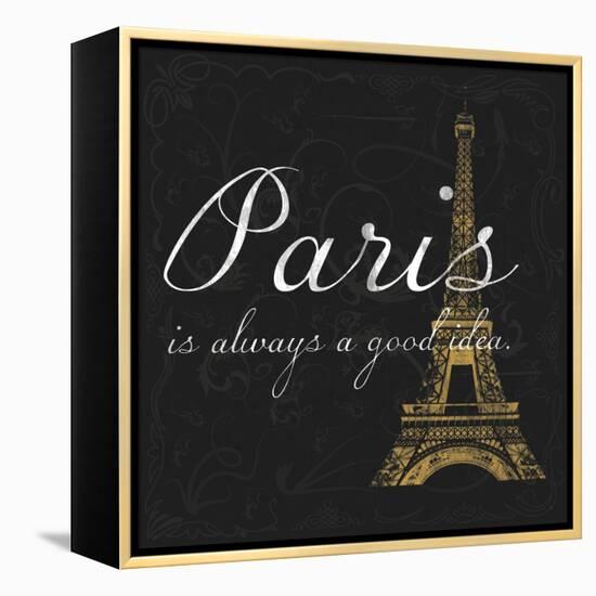 Paris Square GB-Lauren Gibbons-Framed Stretched Canvas