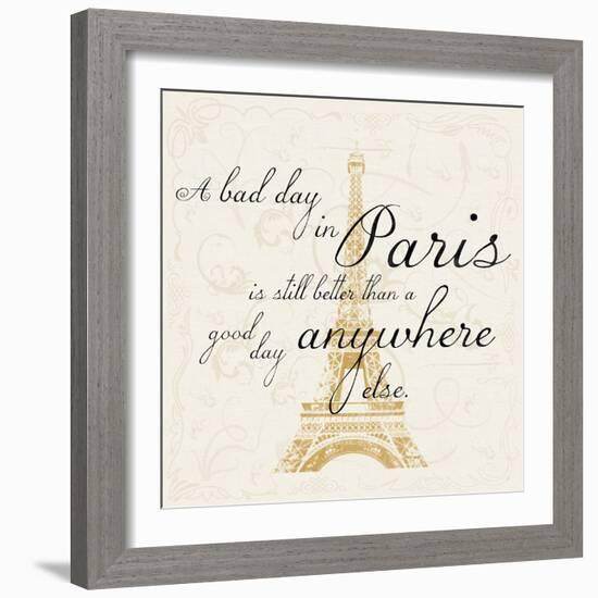 Paris Square-Lauren Gibbons-Framed Art Print