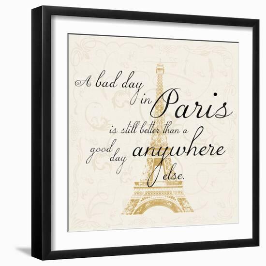 Paris Square-Lauren Gibbons-Framed Art Print