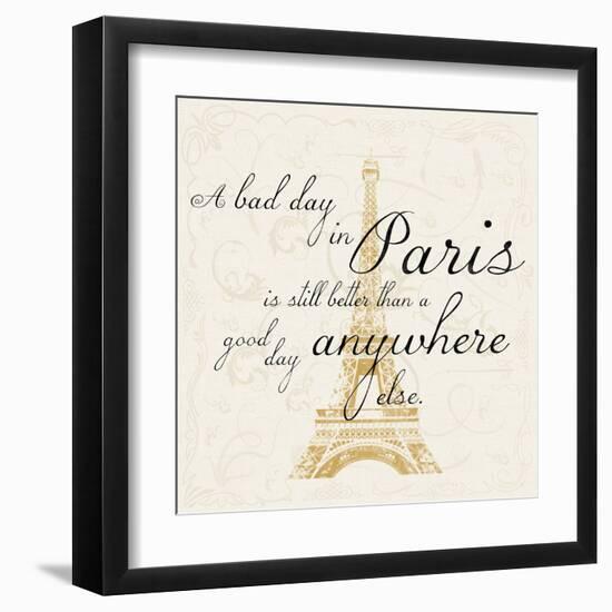 Paris Square-Lauren Gibbons-Framed Art Print
