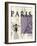 Paris Stamp-Z Studio-Framed Art Print