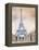 Paris Street 2-Madelaine Morris-Framed Stretched Canvas