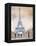 Paris Street 2-Madelaine Morris-Framed Stretched Canvas