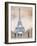 Paris Street 2-Madelaine Morris-Framed Art Print