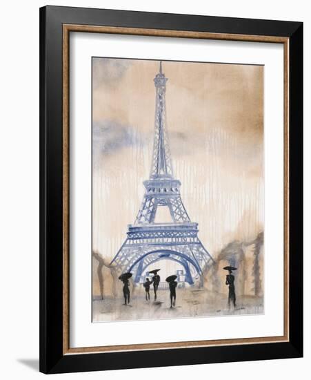 Paris Street 2-Madelaine Morris-Framed Art Print