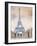 Paris Street 2-Madelaine Morris-Framed Art Print