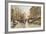 Paris Street in Autumn-Eugene Galien-Laloue-Framed Giclee Print