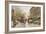 Paris Street in Autumn-Eugene Galien-Laloue-Framed Giclee Print