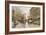 Paris Street in Autumn-Eugene Galien-Laloue-Framed Giclee Print