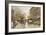 Paris Street in Autumn-Eugene Galien-Laloue-Framed Giclee Print