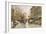 Paris Street in Autumn-Eugene Galien-Laloue-Framed Giclee Print