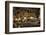 Paris Street Night-Dawne Polis-Framed Art Print