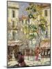 Paris Street Scene-Joseph Alfred Terry-Mounted Giclee Print
