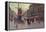 Paris Street Scene-Eugene Galien-Laloue-Framed Premier Image Canvas