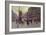 Paris Street Scene-Eugene Galien-Laloue-Framed Giclee Print