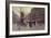 Paris Street Scene-Eugene Galien-Laloue-Framed Giclee Print