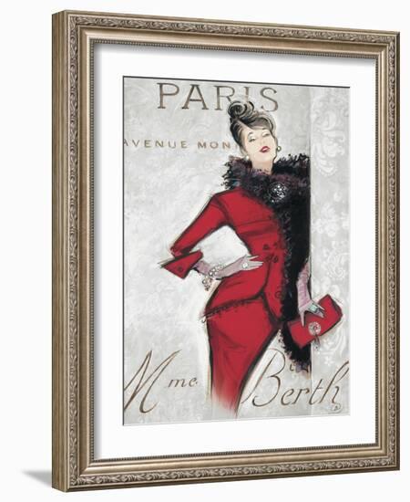 Paris Style Femme-Chad Barrett-Framed Art Print