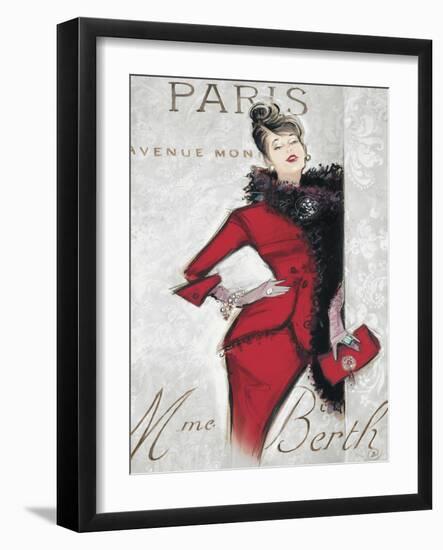 Paris Style Femme-Chad Barrett-Framed Art Print