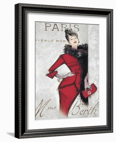 Paris Style Femme-Chad Barrett-Framed Art Print