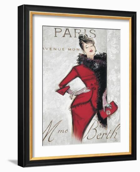 Paris Style Femme-Chad Barrett-Framed Art Print